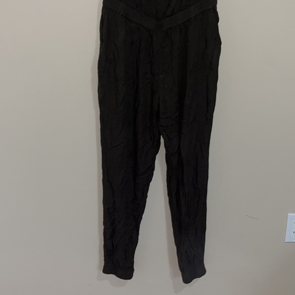 Talula dark green sleeveless romper - Picture 3 of 9